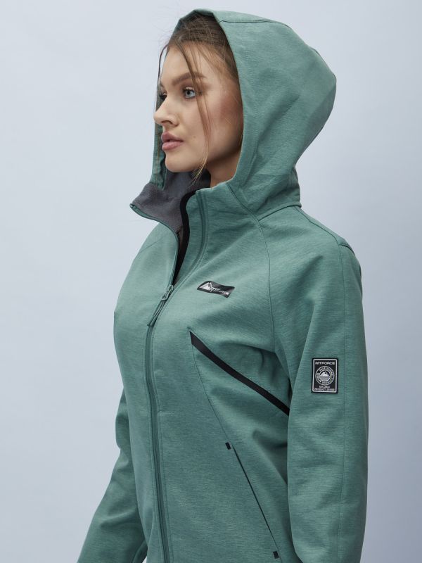 Women's windbreaker MTFORCE spring green 22213Z